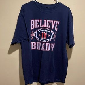 Believe in Brady t shirt XL